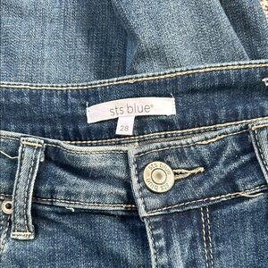 STS Blue Classic Medium-Wash Blue Jeans with Subtle Fading